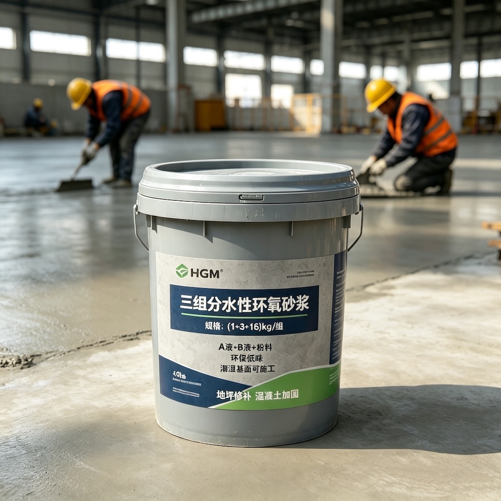万州三组份水性环氧砂浆